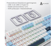 Ajazz AK980 Magnetic Switch biała - 1536375 - zdjęcie 11